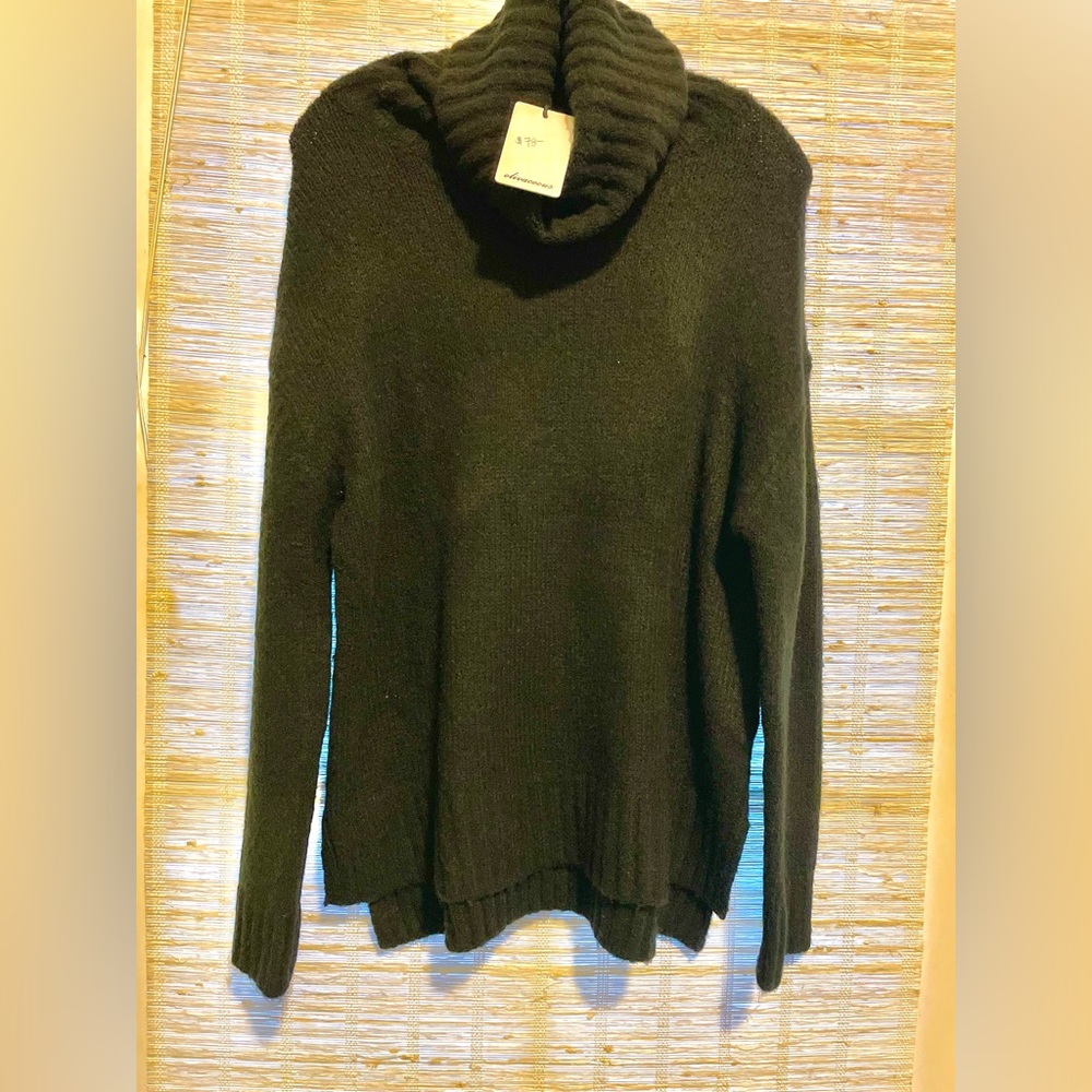 Oliviaceous Turtleneck Tunic Sweater | S